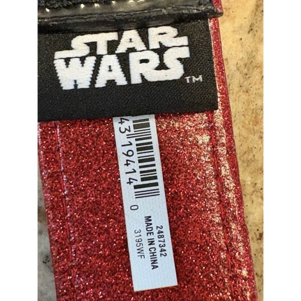 Star Wars Storm Trooper Belt - Black - Kids s/m youth small medium StarWars TM